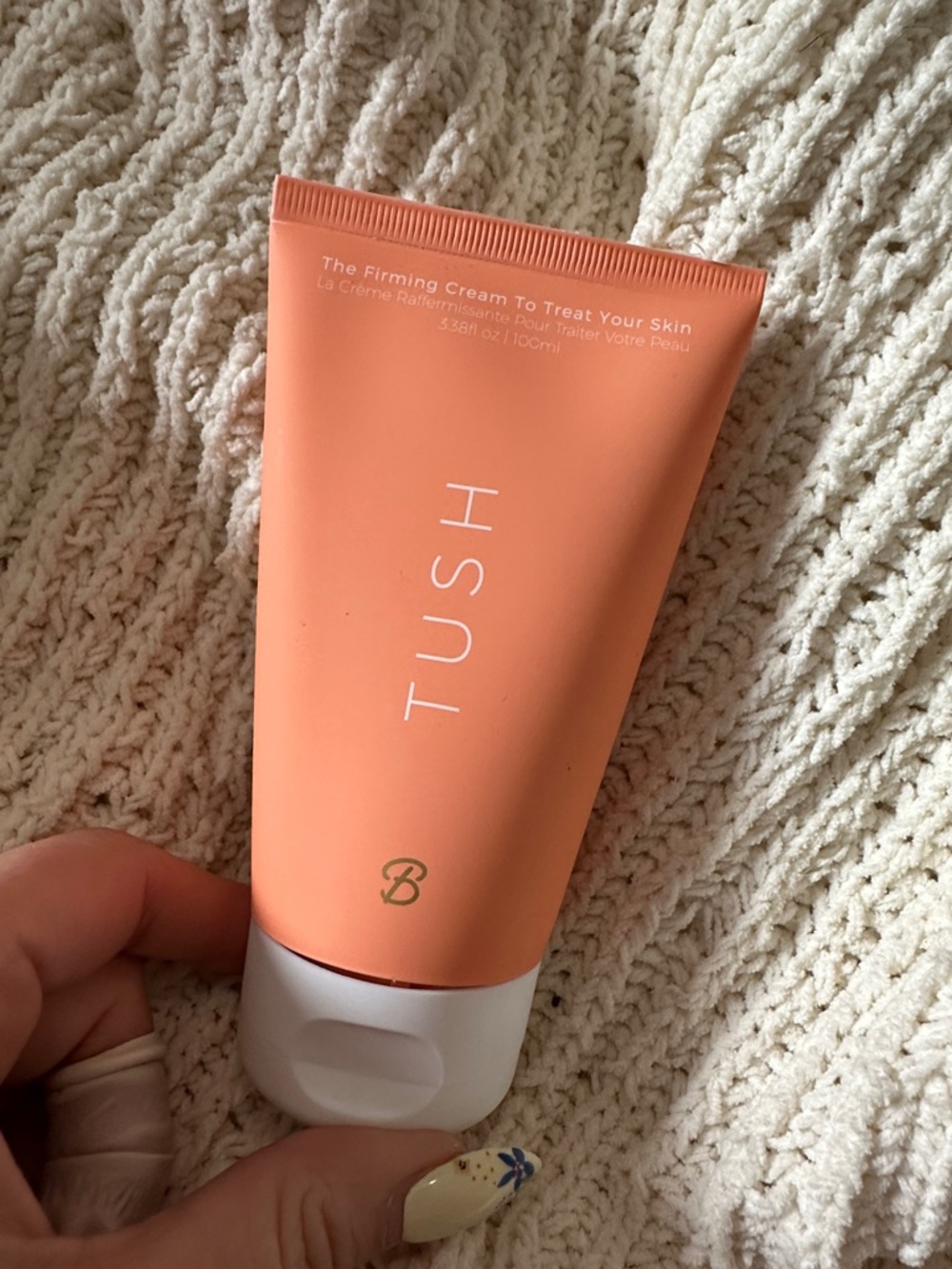 TUSH Firming Cream Coral Squeeze Tube